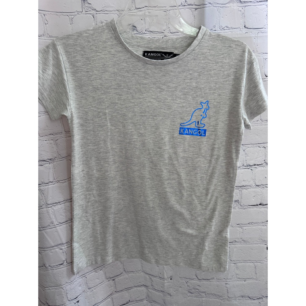 Kangol T-Shirt Graphic Logo‎ Tee Casual Top Short Sleeve XS